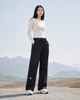 Ladinside ALPINIST Climbing Pants - BLACK w/ Cheery Blossom
