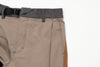 ORUMM - Wide Tuck PANT - CARAMEL MIX