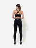 L.F.W. - SECOND SKIN LEGGING - Black Mat